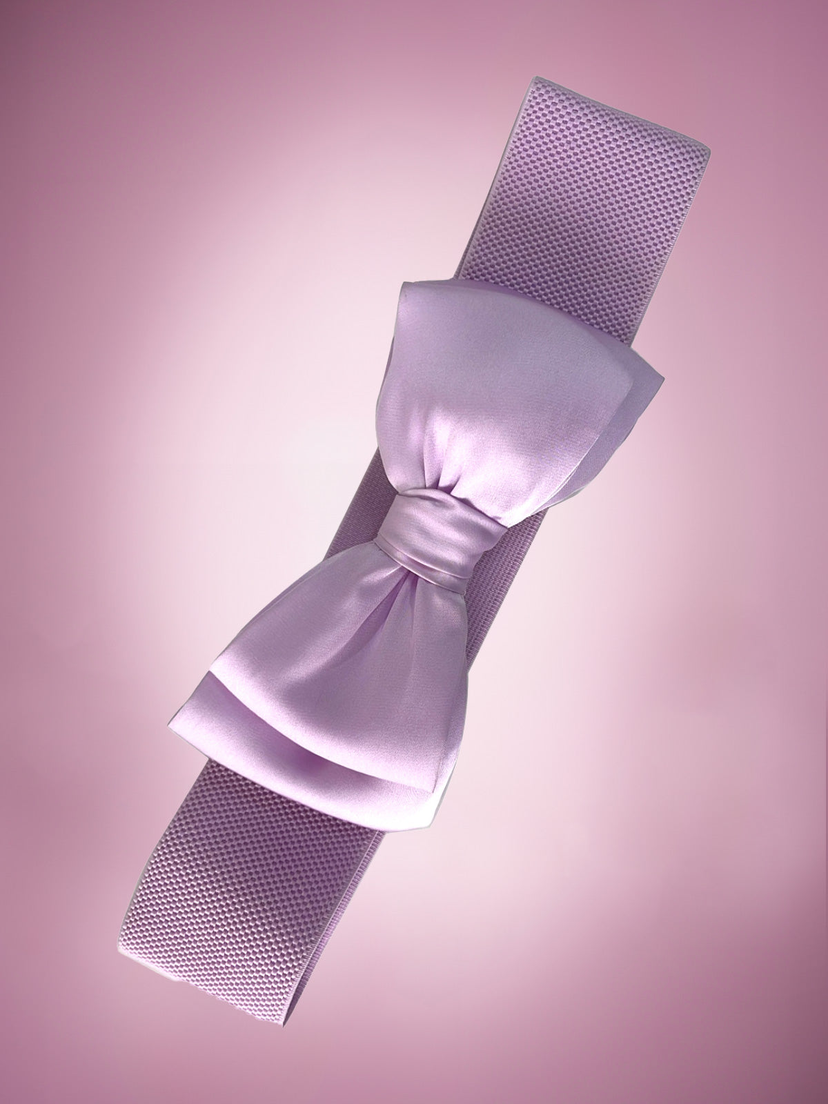 Beau Bow Belt in Lilac Product Photo