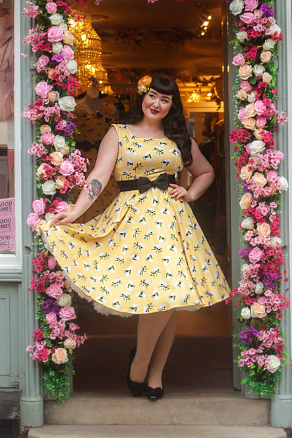 Bee-Youtiful Swing Dress